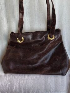 Second-hand treasures handbag