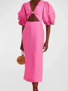 Second-hand treasures pink dress (1)